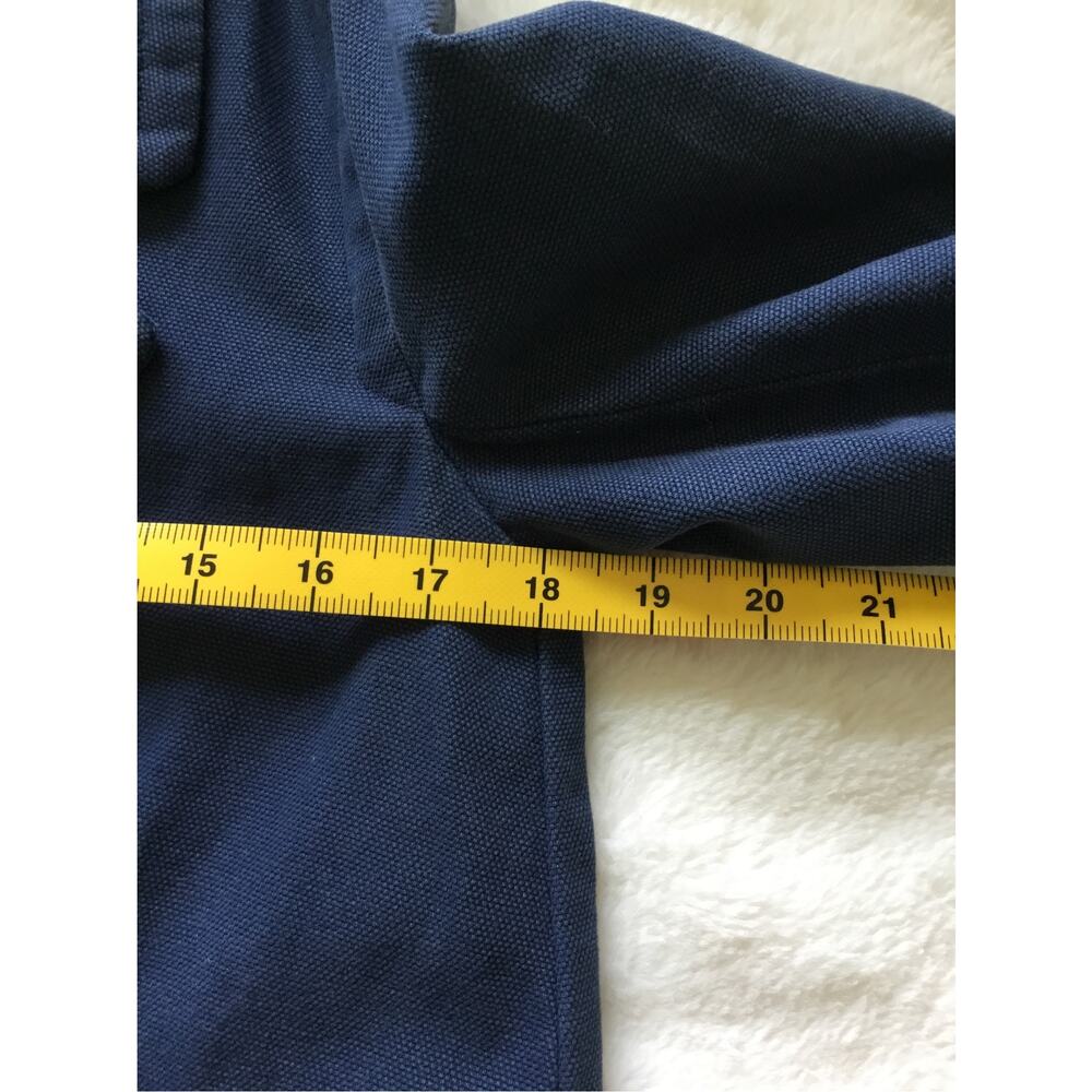 Lacoste Blue Cotton Double-Breasted Blazer - Picture 4 of 16